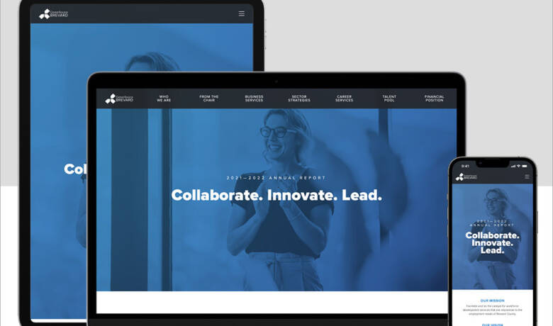 CareerSource Brevard's 2021-2022 annual report can be viewed on your mobile phone, tablet or computer