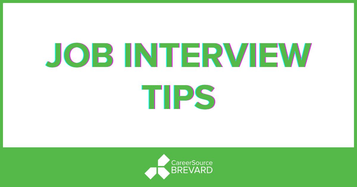 Job Interview Tips - CareerSource Brevard